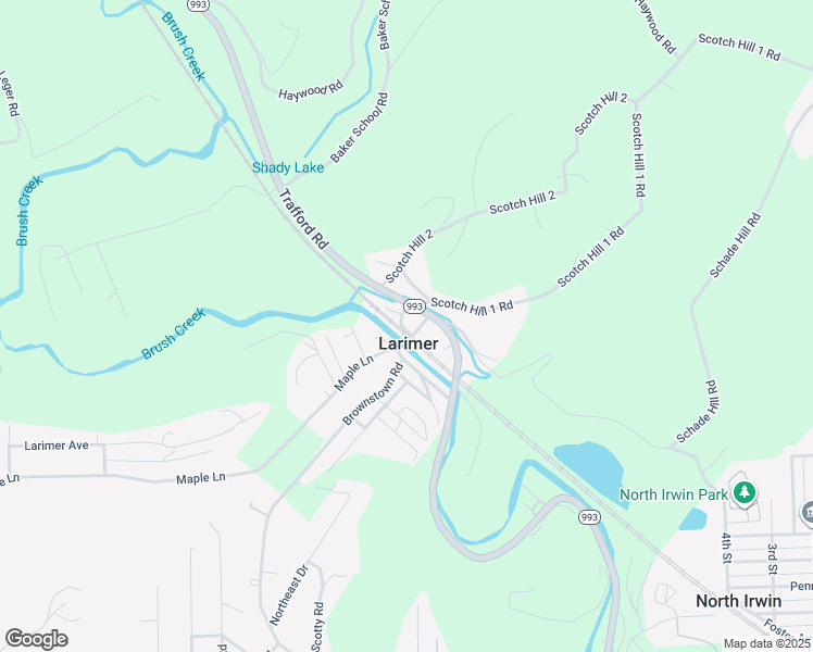 map of restaurants, bars, coffee shops, grocery stores, and more near 11851 Railroad Street in Murrysville