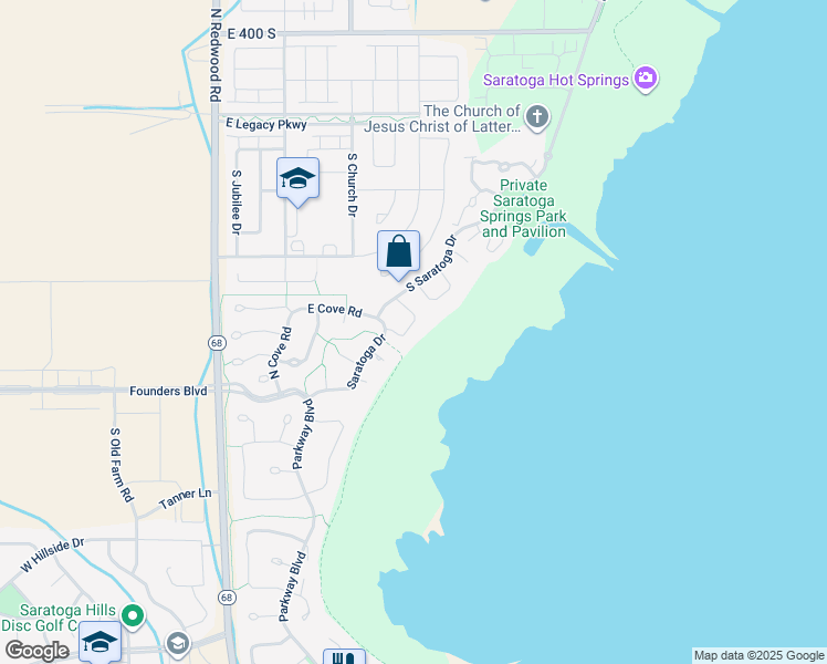 map of restaurants, bars, coffee shops, grocery stores, and more near 874 Island Road in Saratoga Springs