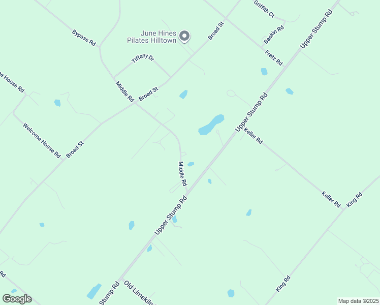 map of restaurants, bars, coffee shops, grocery stores, and more near 35 Middle Road in Perkasie