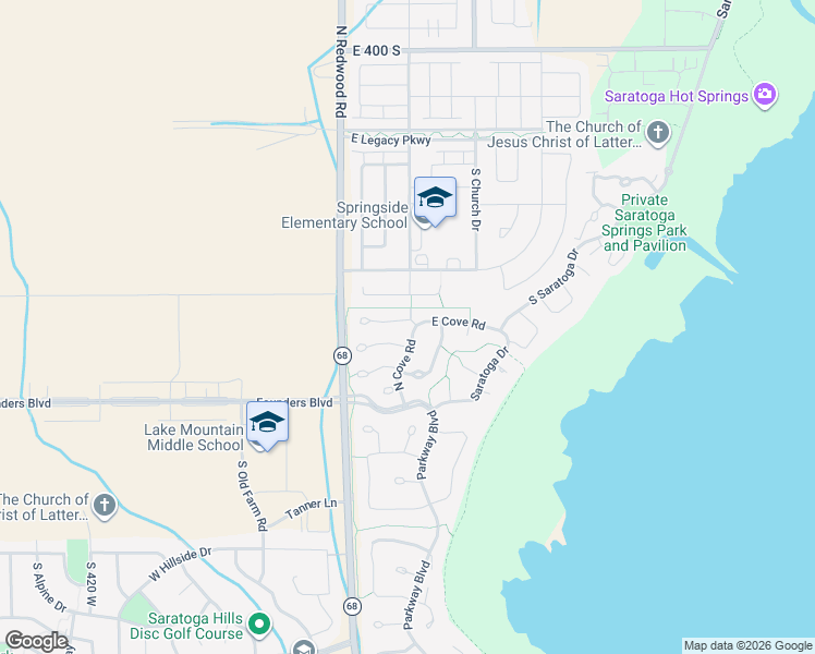 map of restaurants, bars, coffee shops, grocery stores, and more near 127 Heron Court in Saratoga Springs