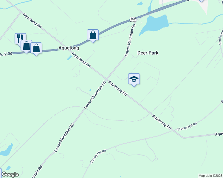 map of restaurants, bars, coffee shops, grocery stores, and more near 2587 Aquetong Road in New Hope