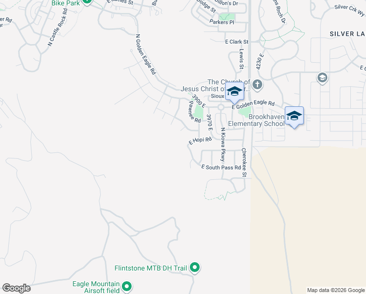 map of restaurants, bars, coffee shops, grocery stores, and more near 6993 Southpass Road in Eagle Mountain