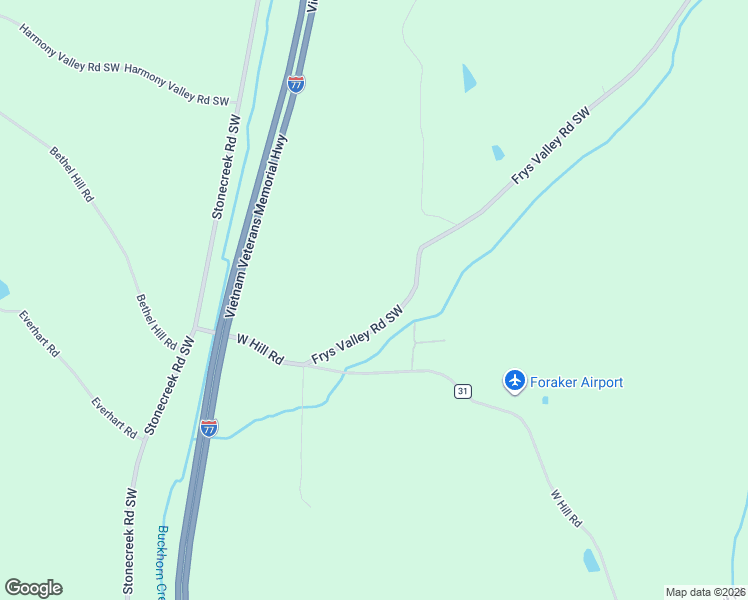 map of restaurants, bars, coffee shops, grocery stores, and more near 5043 Frys Valley Road Southwest in Port Washington