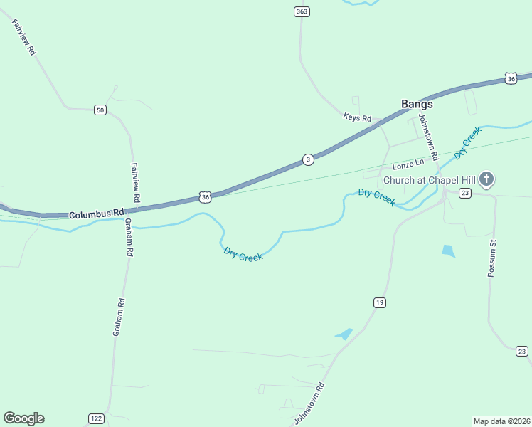 map of restaurants, bars, coffee shops, grocery stores, and more near 8168 Columbus Road in Mount Vernon