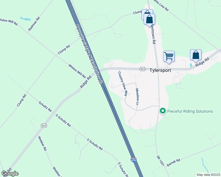 map of restaurants, bars, coffee shops, grocery stores, and more near 37 Rosy Ridge Court in Telford