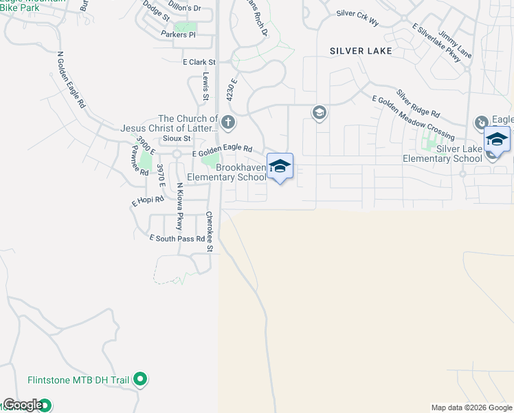 map of restaurants, bars, coffee shops, grocery stores, and more near 4306 East Cotton Drive in Eagle Mountain