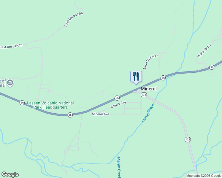 map of restaurants, bars, coffee shops, grocery stores, and more near 38249 Hampton Avenue in Mineral