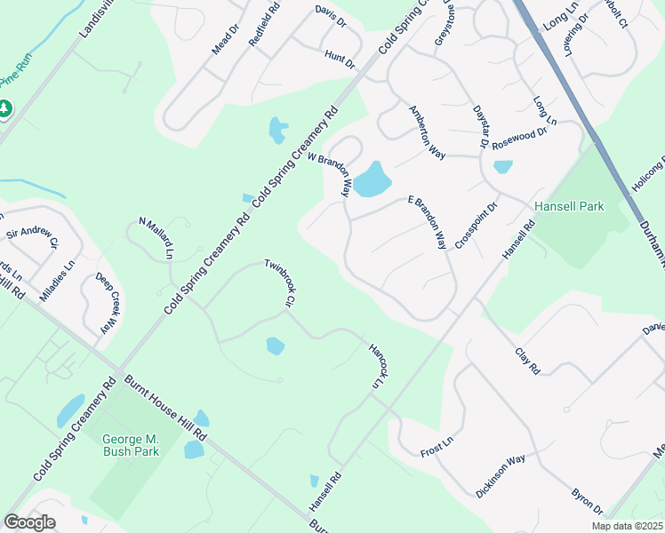 map of restaurants, bars, coffee shops, grocery stores, and more near 3836 West Brandon Way in Doylestown