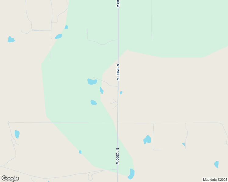 map of restaurants, bars, coffee shops, grocery stores, and more near 3229 North 12000 West in Bluebell