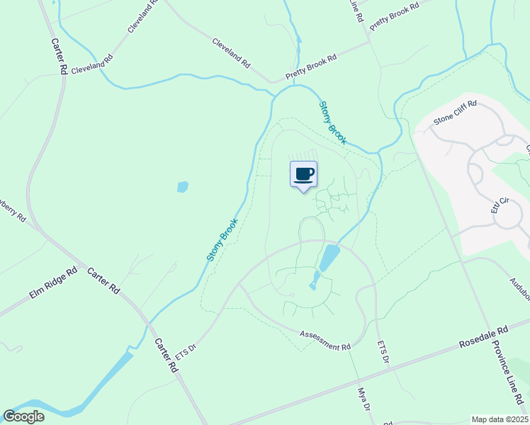 map of restaurants, bars, coffee shops, grocery stores, and more near 660 Rosedale Road in Princeton