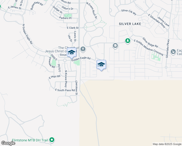 map of restaurants, bars, coffee shops, grocery stores, and more near 7058 North Mountain Field Drive in Eagle Mountain