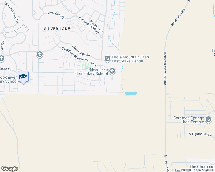 map of restaurants, bars, coffee shops, grocery stores, and more near 5052 Rustic Patch Road in Eagle Mountain