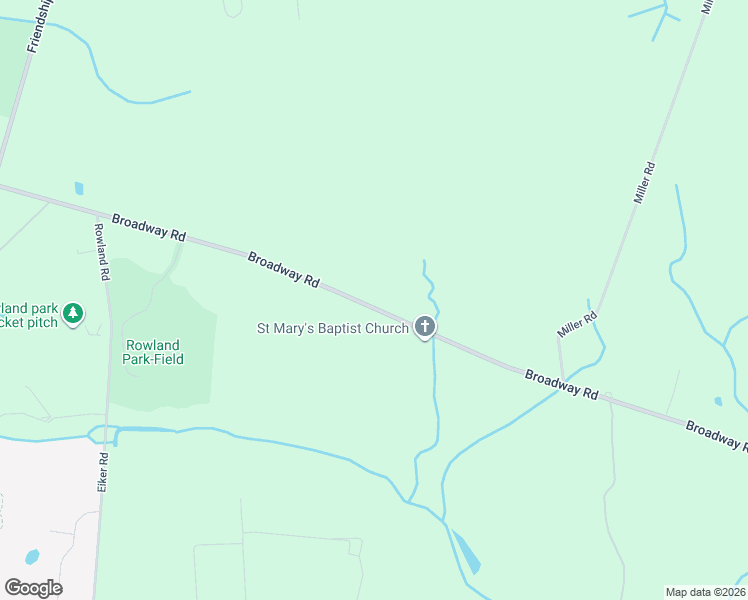 map of restaurants, bars, coffee shops, grocery stores, and more near 206 Broadway Road in South Brunswick Township