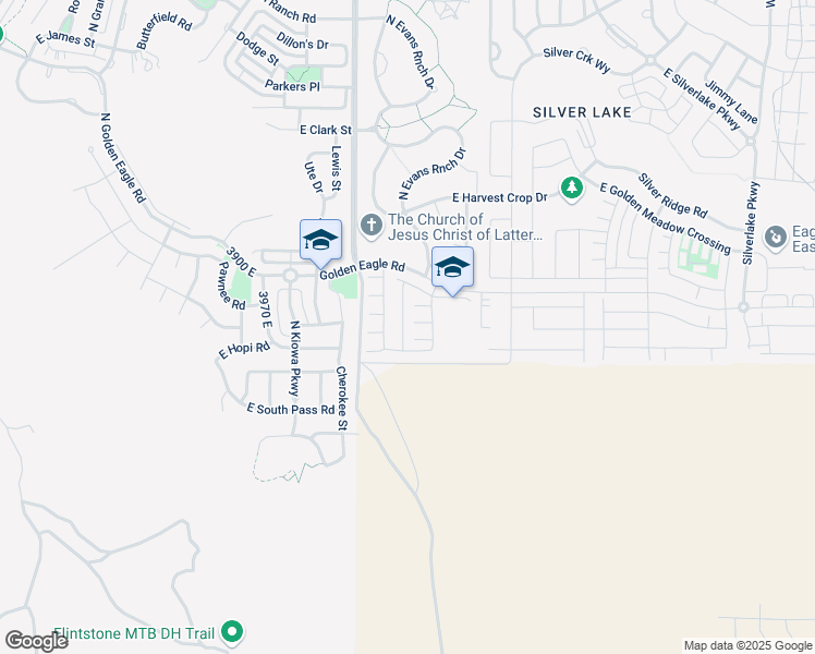 map of restaurants, bars, coffee shops, grocery stores, and more near 7068 North Mountain Field Drive in Eagle Mountain