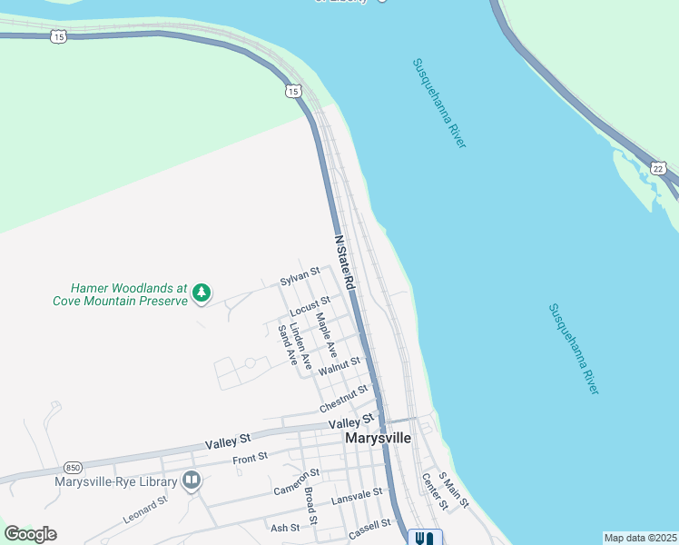 map of restaurants, bars, coffee shops, grocery stores, and more near 609 Myrtle Ave in Marysville