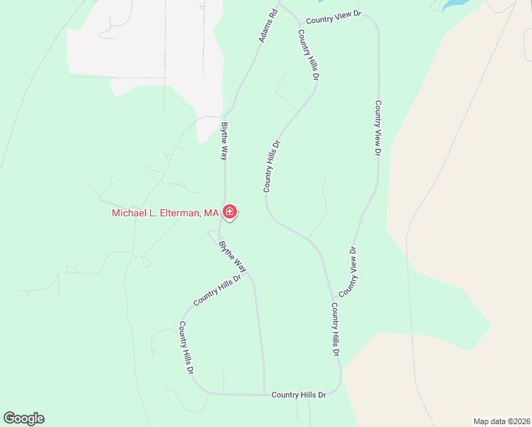 map of restaurants, bars, coffee shops, grocery stores, and more near 19100-19198 Country Hills Dr in Cottonwood