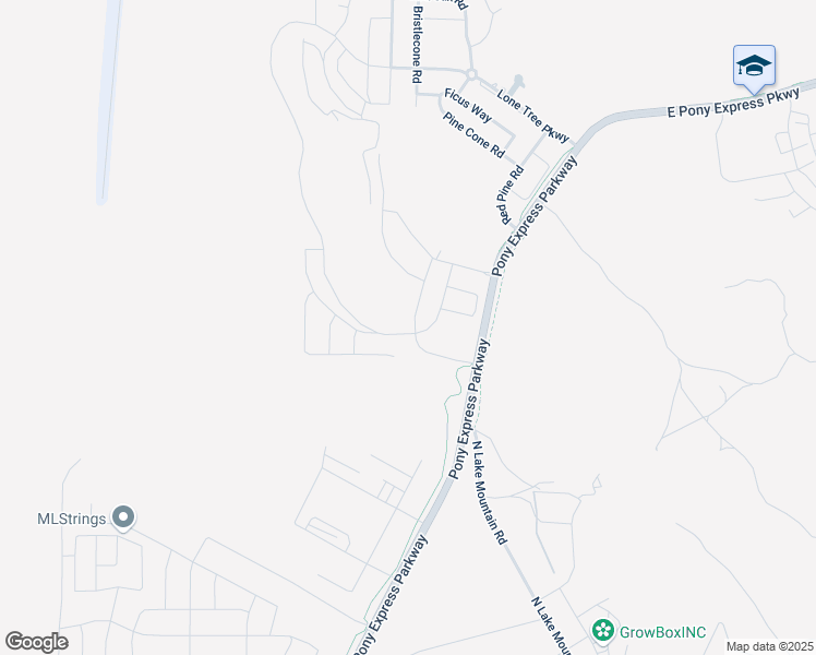 map of restaurants, bars, coffee shops, grocery stores, and more near 7091 North Oquirrh Ranch Parkway in Eagle Mountain