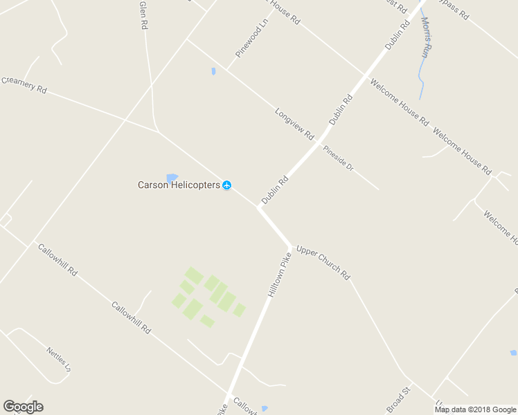 map of restaurants, bars, coffee shops, grocery stores, and more near 0 Dublin Road in Perkasie