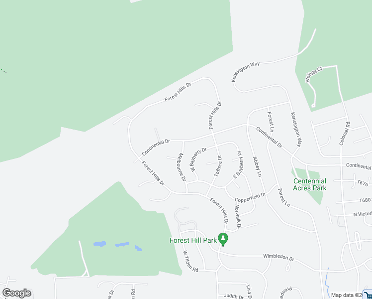 map of restaurants, bars, coffee shops, grocery stores, and more near 2419 Melbourne Drive in Harrisburg