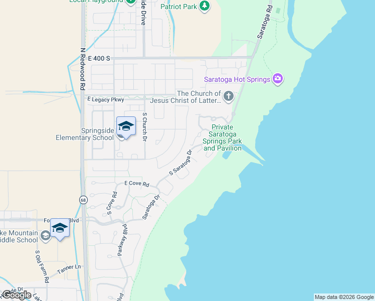 map of restaurants, bars, coffee shops, grocery stores, and more near 755 Saratoga Drive in Saratoga Springs
