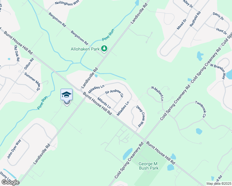 map of restaurants, bars, coffee shops, grocery stores, and more near 4204 Sir Andrew Circle in Doylestown