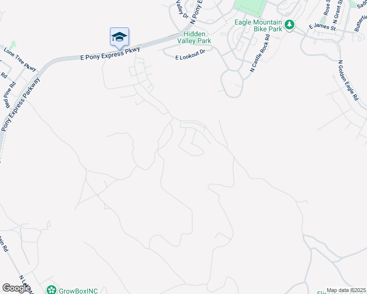 map of restaurants, bars, coffee shops, grocery stores, and more near 2929 East Serdar Lane in Eagle Mountain