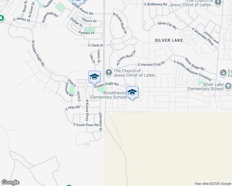 map of restaurants, bars, coffee shops, grocery stores, and more near 7129 North Mountain Field Drive in Eagle Mountain