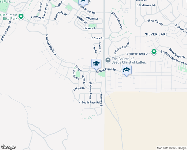 map of restaurants, bars, coffee shops, grocery stores, and more near 7145 North Ute Drive in Eagle Mountain