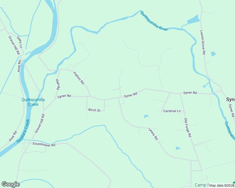 map of restaurants, bars, coffee shops, grocery stores, and more near 1153 Syner Road in Annville