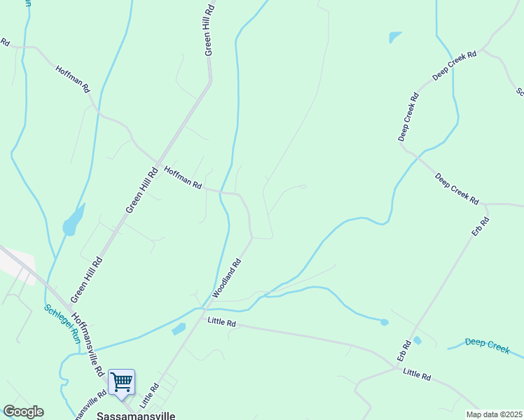 map of restaurants, bars, coffee shops, grocery stores, and more near 102 Stone Road in Barto
