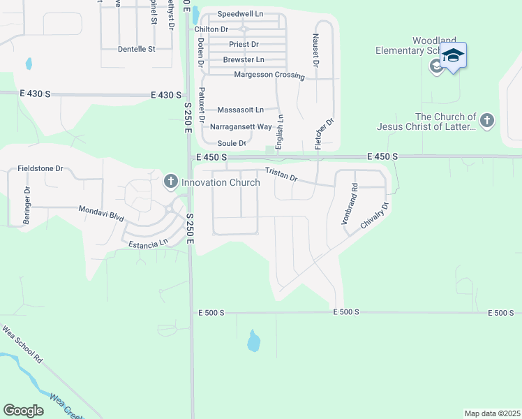 map of restaurants, bars, coffee shops, grocery stores, and more near 4671 Lamerocke Way in Lafayette