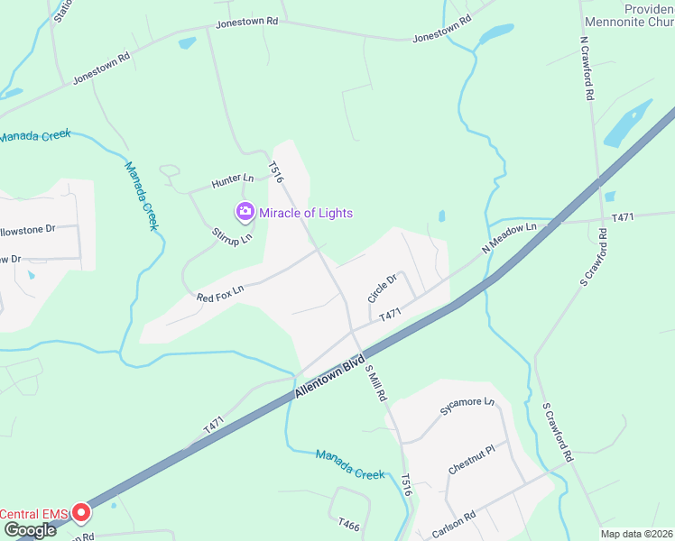 map of restaurants, bars, coffee shops, grocery stores, and more near 1167 North Mill Road in Harrisburg