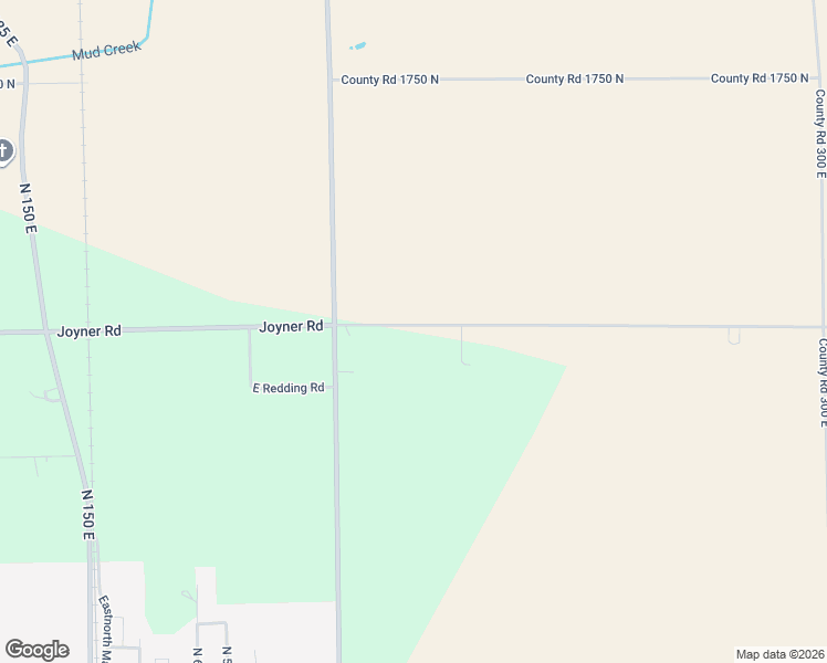 map of restaurants, bars, coffee shops, grocery stores, and more near 2163 East 1700 North in Summitville