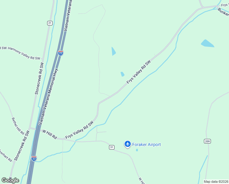 map of restaurants, bars, coffee shops, grocery stores, and more near 4919 Frys Valley Road Southwest in Port Washington