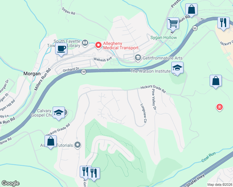 map of restaurants, bars, coffee shops, grocery stores, and more near 6019 Belle Terre Court in Bridgeville