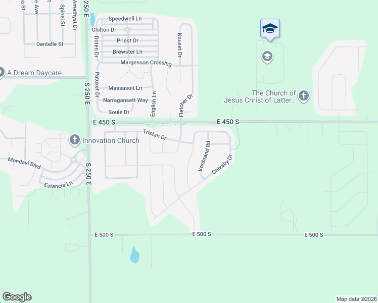 map of restaurants, bars, coffee shops, grocery stores, and more near 4674 Peebleshire Lane in Lafayette