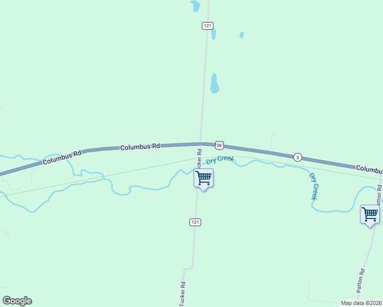 map of restaurants, bars, coffee shops, grocery stores, and more near 7559 Tucker Road in Centerburg