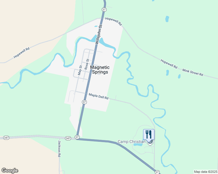 map of restaurants, bars, coffee shops, grocery stores, and more near in Magnetic Springs