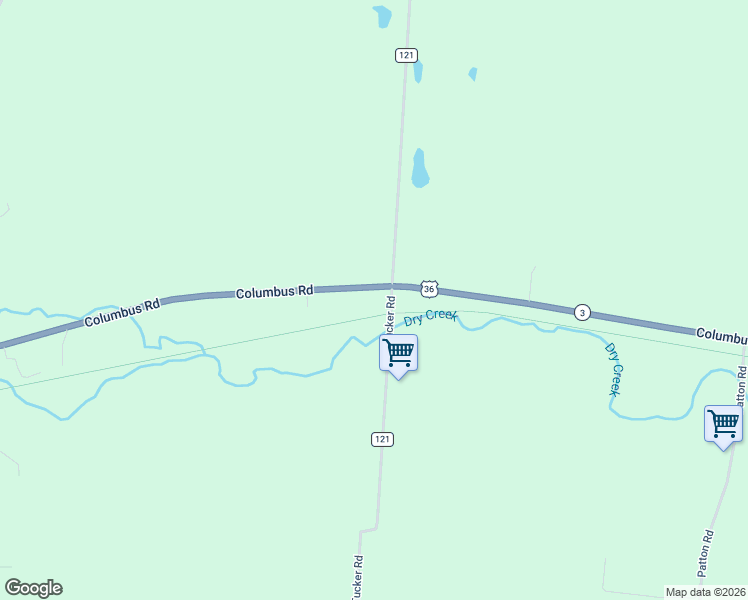 map of restaurants, bars, coffee shops, grocery stores, and more near 7559 Tucker Road in Centerburg