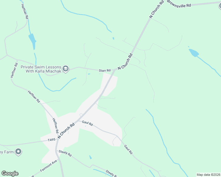 map of restaurants, bars, coffee shops, grocery stores, and more near 861 North Church Road in Sinking Spring