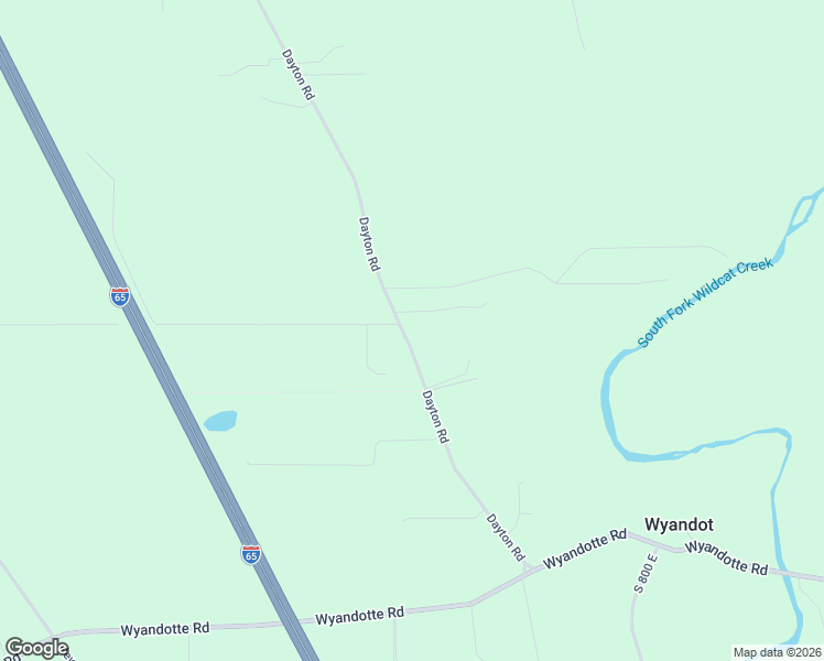 map of restaurants, bars, coffee shops, grocery stores, and more near 4607 Dayton Road in Lafayette