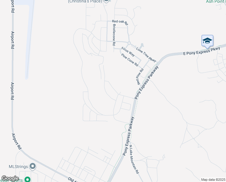 map of restaurants, bars, coffee shops, grocery stores, and more near 7263 North Bald Eagle Way in Eagle Mountain