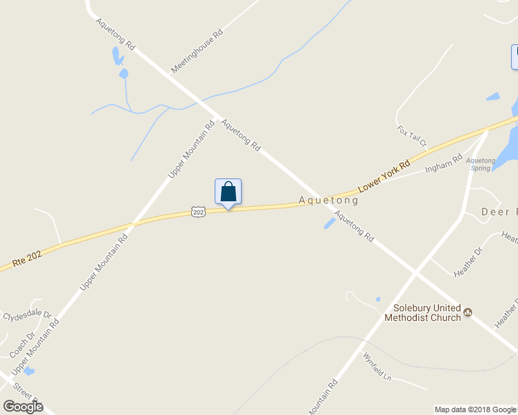 map of restaurants, bars, coffee shops, grocery stores, and more near 6153 Lower York Road in New Hope