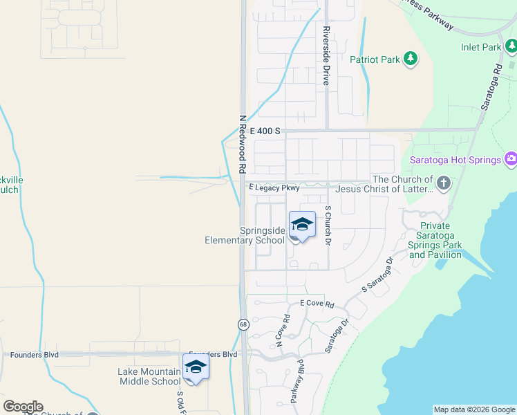 map of restaurants, bars, coffee shops, grocery stores, and more near 53 East Jubilee Drive in Saratoga Springs