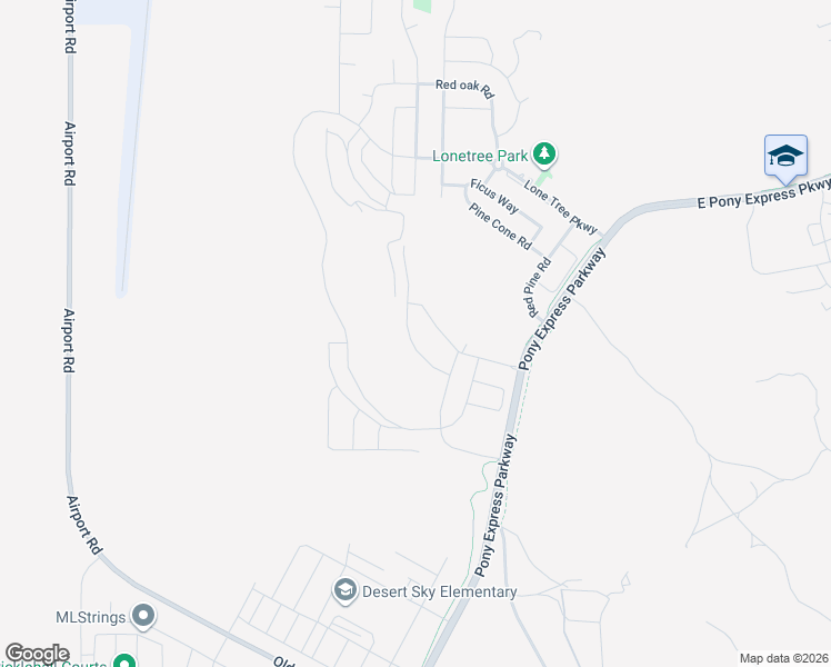 map of restaurants, bars, coffee shops, grocery stores, and more near 7268 North Escalante Drive in Eagle Mountain