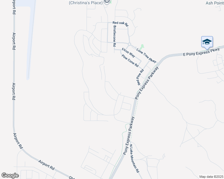 map of restaurants, bars, coffee shops, grocery stores, and more near 7271 North Bald Eagle Way in Eagle Mountain