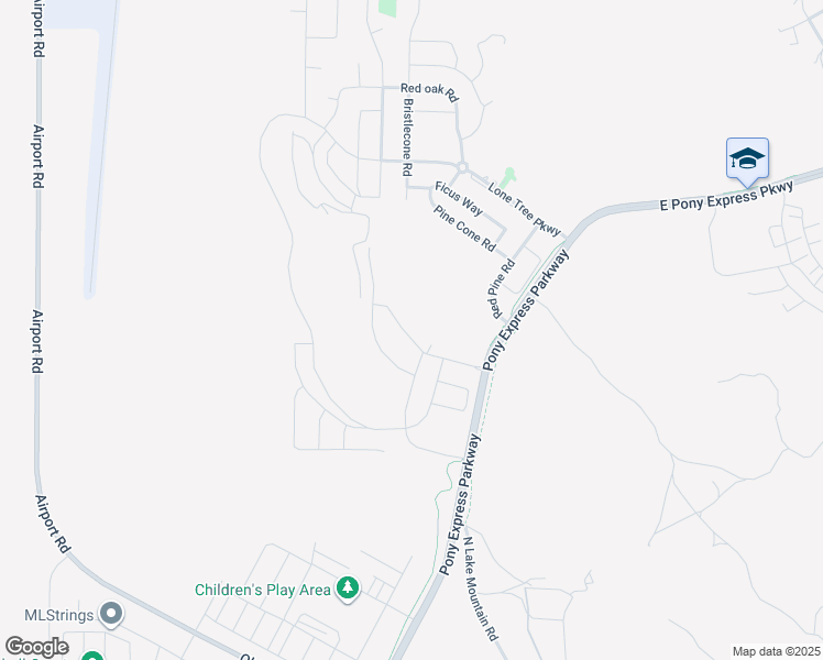 map of restaurants, bars, coffee shops, grocery stores, and more near 7272 North Bald Eagle Way in Eagle Mountain