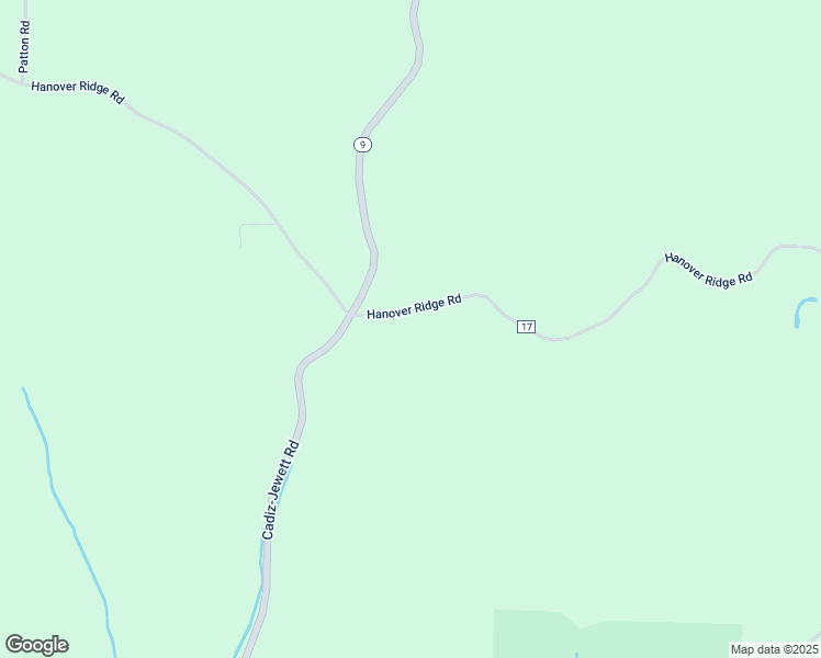 map of restaurants, bars, coffee shops, grocery stores, and more near 41901 Hanover Ridge Road in Cadiz