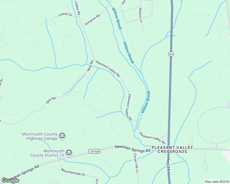 map of restaurants, bars, coffee shops, grocery stores, and more near 1 Embry Farm Road in Marlboro Township
