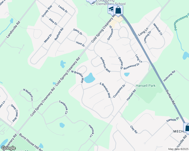map of restaurants, bars, coffee shops, grocery stores, and more near 4925 Julie Court in Doylestown